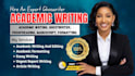 provide academic writing, editing, and proofreading