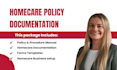 write home care policy and procedure with licensing documentation in london
