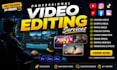 do professional video edit, youtube video editing