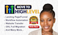 transfer, migrate funnels, websites, pages, automation workflow into gohighlevel