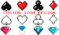 create pixel icon deign, rpg pack and game icon, UI icons
