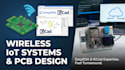 create wireless iot systems and pcb circuit using easyeda and kicad