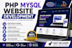 create PHP mysql website and web applications