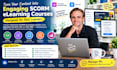 design instructional scorm elearning course, articulate storyline 360, rise 360