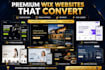 do wix website design, redesign business wix website, website development