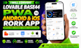 convert lovable to ios lovable ai website base44 pwa rocket new vibe coded app