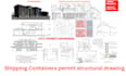 do shipping containers telecom towers pe sealed structural drawing calculation