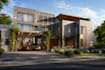 design and render modern 3d house exteriors