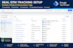 set up ga4, GTM, meta pixel and conversion tracking