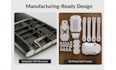 design complete manufacturing ready uav, vtol and drone