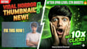 design viral professional youtube thumbnails