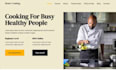 build squarespace cooking class website culinary course website recipe website
