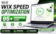 improve wix website speed and performance optimization