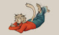 draw furry art, fursonas, characters