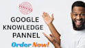 create and verify a google knowledge panel
