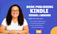 do amazon KDP book formatting for kindle ebook, paperback, and book publishing