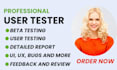 app website testing and beta testing QA iphone ipad android user testing