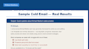 write compelling cold emails and sales scripts that convert