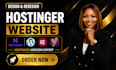 hostinger website design redesign hostinger wordpress hostinger horizon website