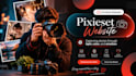 design an attractive pixieset website, photography website, squarespace
