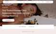 design squarespace medical spa website wellness website massage service website