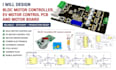 design bldc motor controller, ev motor control pcb and motor board