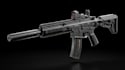 create 3d weapon gun model game ready low poly weapon prop model engine weapon