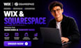 redesign build wix square online squarespace booking website design printful