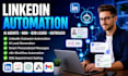 build linkedin automation n8n automation ai agent b2b lead generation outreach