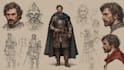 draw concept art, character illustrations and environment