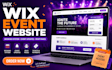 design wix event website booking system event update rsvp page