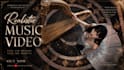 design a professional ai music video with cinematic  visuals