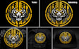 do embroidery digitizing into dst pes emb files and 3d puff embroidery