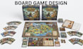 design board game, card game and tabletop game