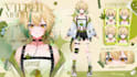 create live2d vtuber model and rig in anime style