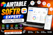 be airtable softr expert airtable database client portal, automation integration