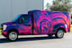 design a custom vehicle wrap, cars, pickups, trailers,
