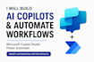 develop microsoft copilot studio ai agents and automate workflows