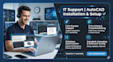 install and configure autocad on windows PC
