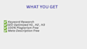 write SEO blogs and articles that rank on google