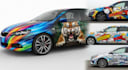 do an awesome vehicle wrap designs, car wrap