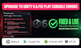upgrade your unity project to unity 6 and fix google play console errors policy