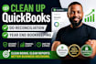 do quickbooks cleanup and bank reconciliation