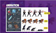 create professional 2d game assets and props textures