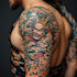 make a traditional japanese irezumi tattoo
