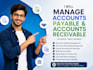 professionally manage accounts payable and accounts receivable