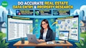 do accurate real estate data entry and property research