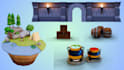 create low poly game assets and props in blender