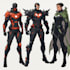 create scifi, fantasy, superhero character design