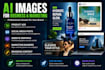 create stunning ai generated images, artworks, characters and designs